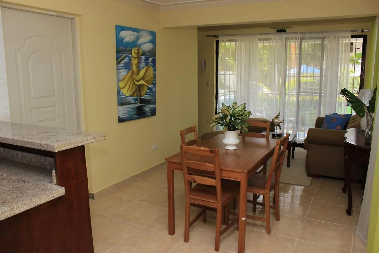Stylish 1R-1B Apt Near The Beach And Main Street Sosúa بيت للعطل